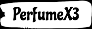 PerfumeX3 White Logo